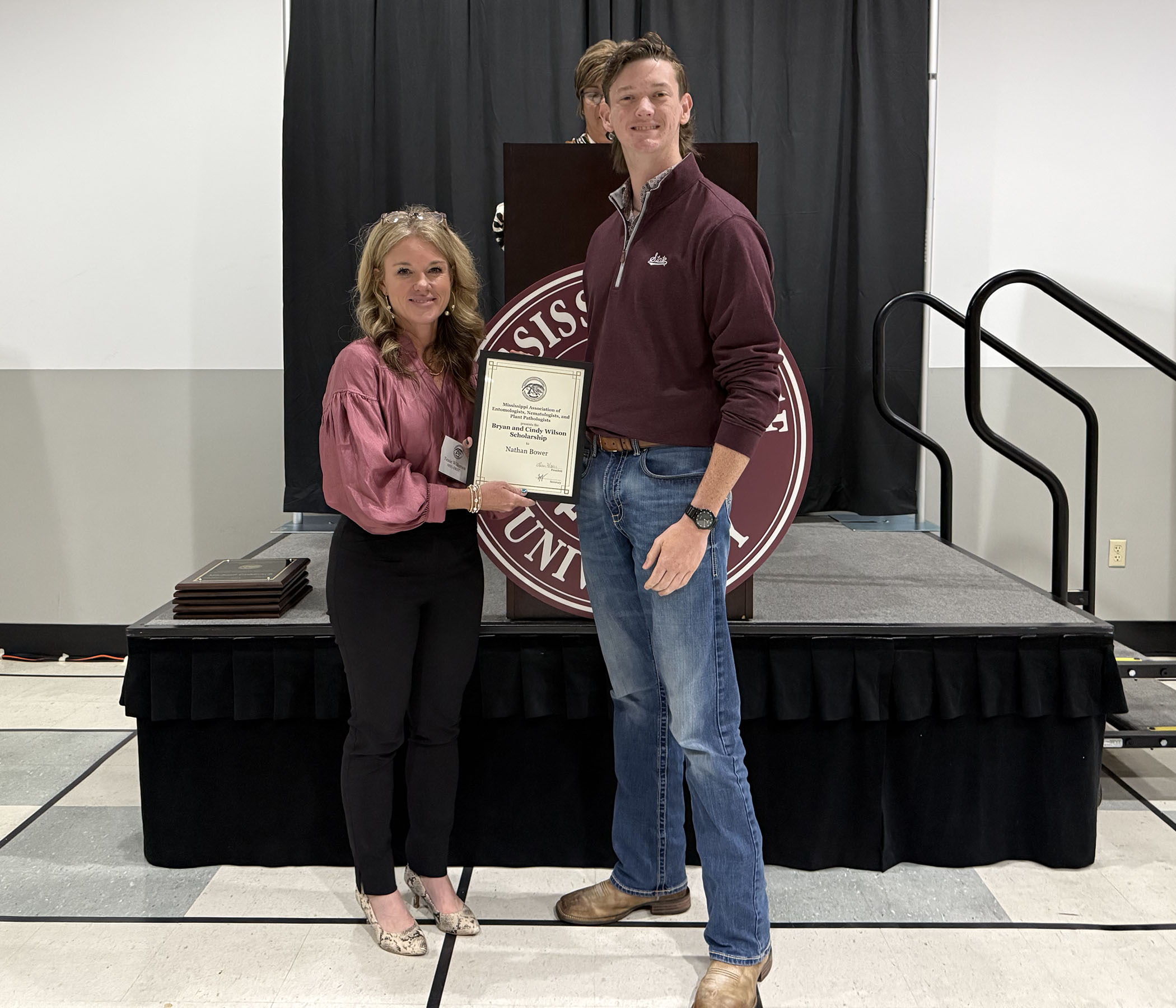 Nathan Bower, recipient of the 2025 Bryan and Cindy Wilson Scholarship Nathan Bower, recipient of the 2025 Bryan and Cindy Wilson Scholarship