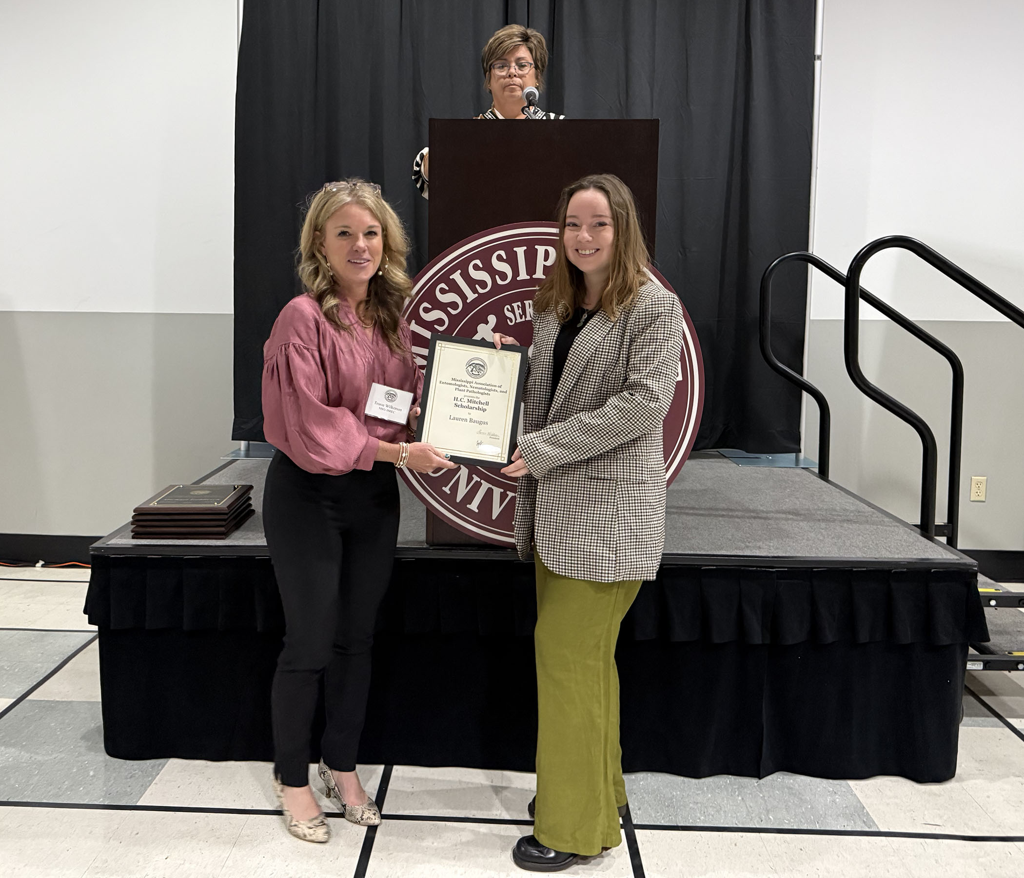 Lauren Baugus, recipient of the 2025 H.C.Mitchell Scholarship