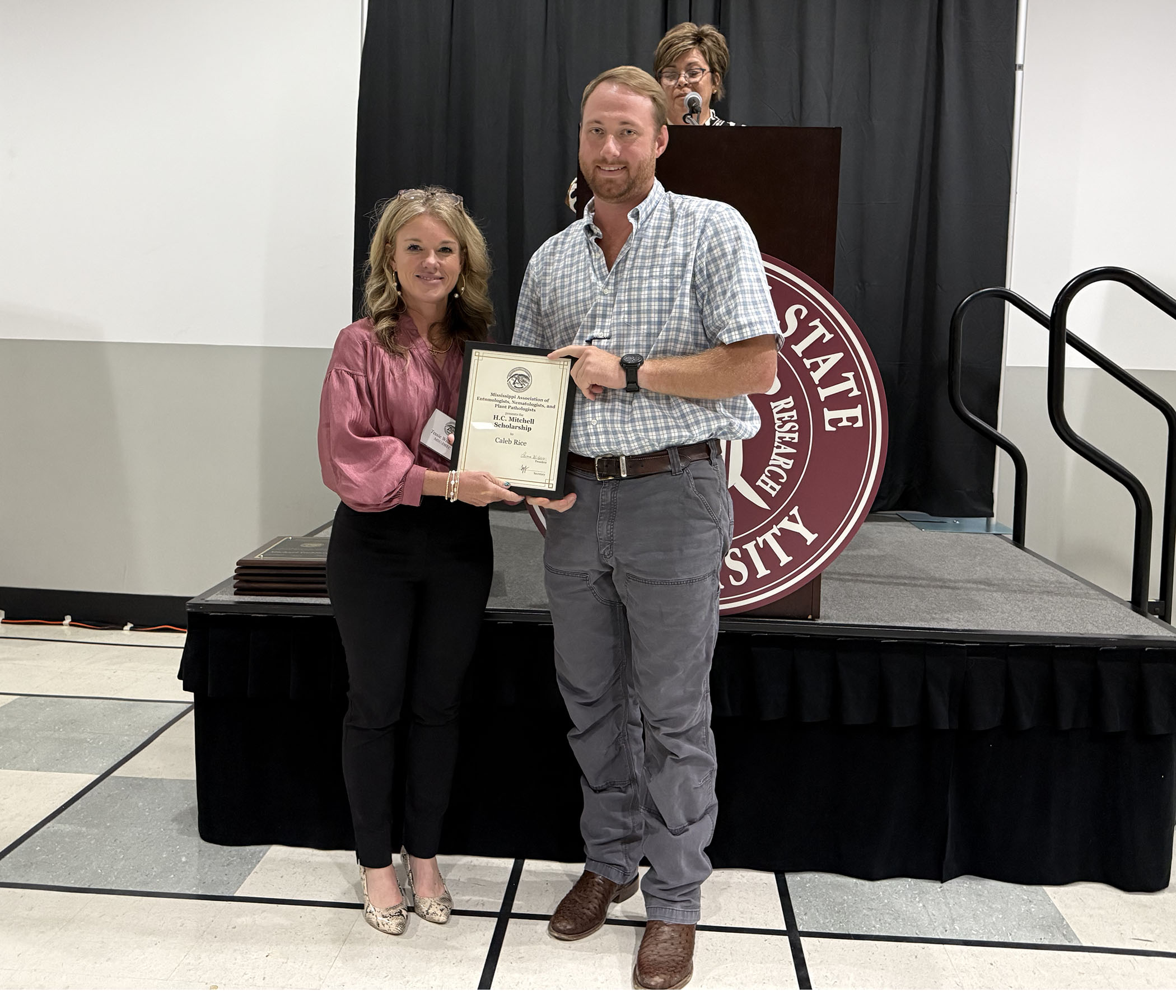 Caleb Rice, recipient of the 2025 H.C.Mitchell Scholarship Caleb Rice, recipient of the 2025 H.C.Mitchell Scholarship